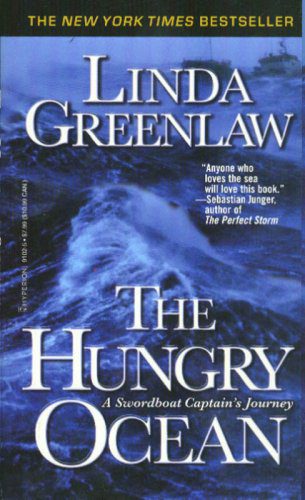 Book cover: "The Hungry Ocean" by Linda Greenlaw.